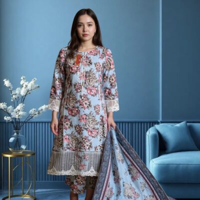 Premium Lawn 3-Piece – Full Print