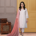 Classic Cotton 3-Piece with Chiffon Dupatta